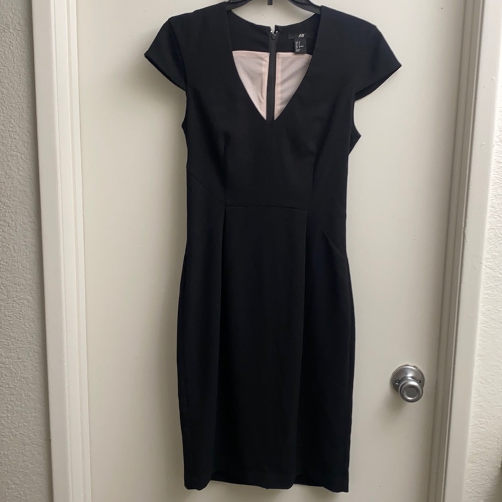 H&M black dress